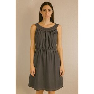 Emma & Michele Denim Sleeveless Dress with Pockets Size 10